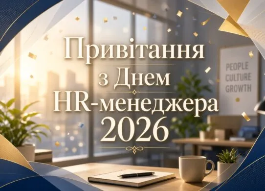Найкращі привітання з Днем HR-менеджера 2026, які можна сміливо надсилати колегам