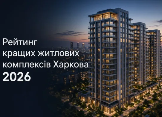 Рейтинг кращих житлових комплексів Харкова 2026