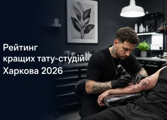 Рейтинг кращих тату-студій Харкова 2026